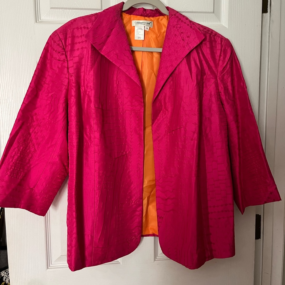 Coldwater Creek Pink Jacket